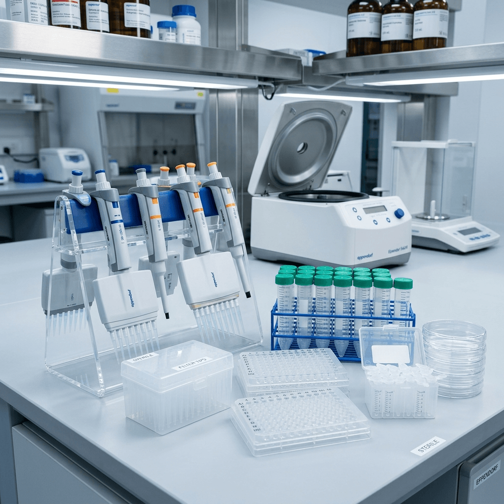 Plastic Labware, Pipettes, and Volumetric Glassware